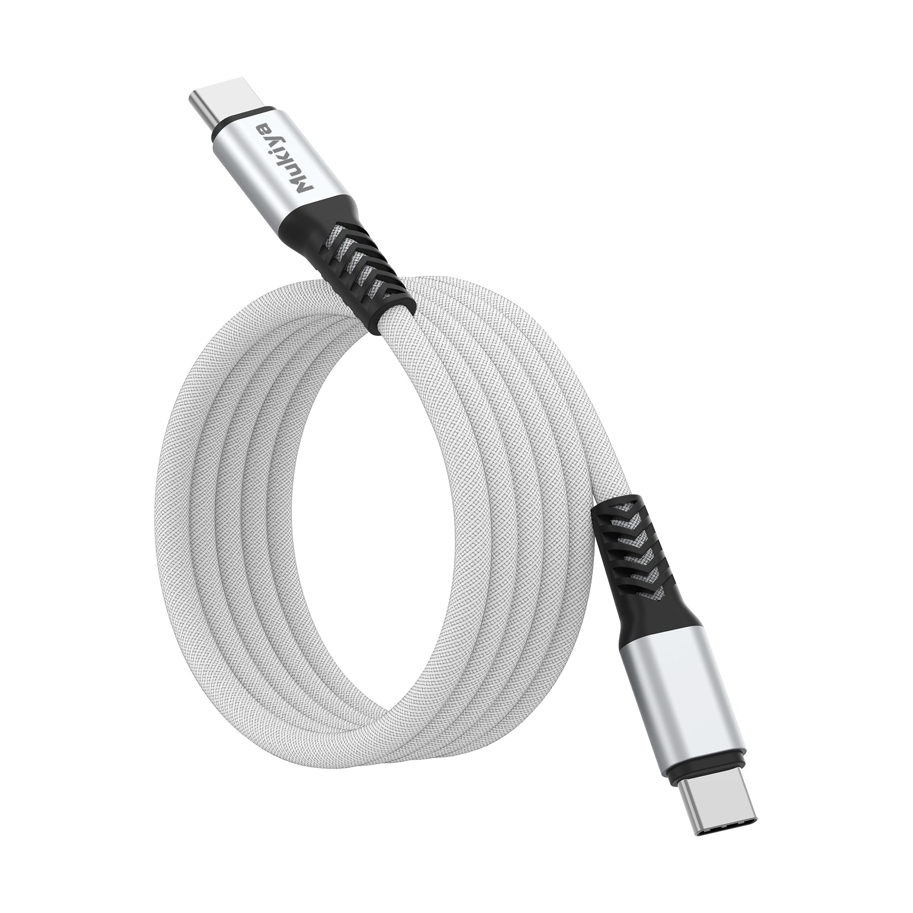100W Magnetic Snap-to-Shape USB-C Cable