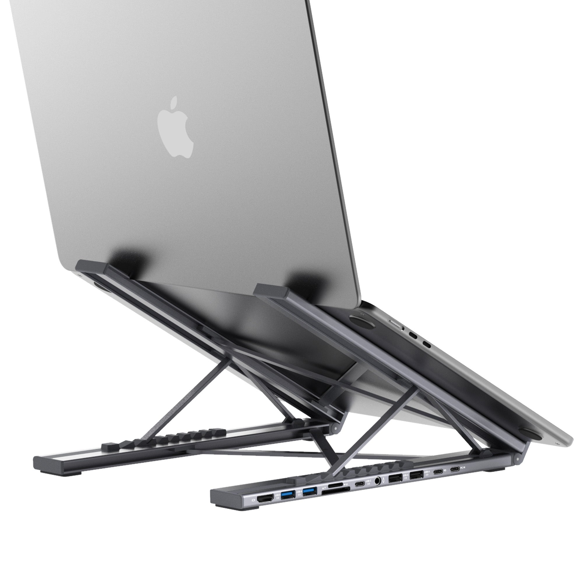 Mukiya Plus Package Content: Dock Stand, 10Gbps USB-C Data Cable, and Manual