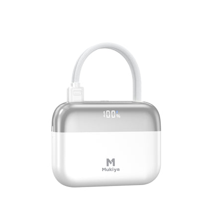 Compact Dual-Cable Power Bank