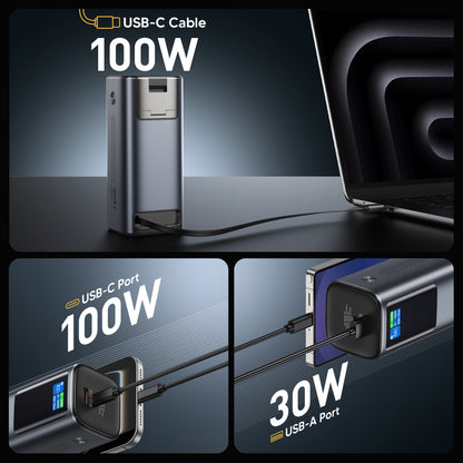 Retractable Cable Power Bank
