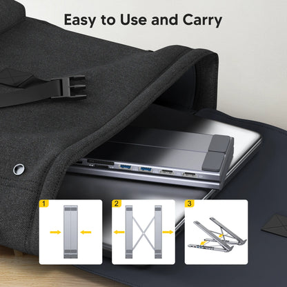 9-in-1 USB-C Laptop Dock Stand